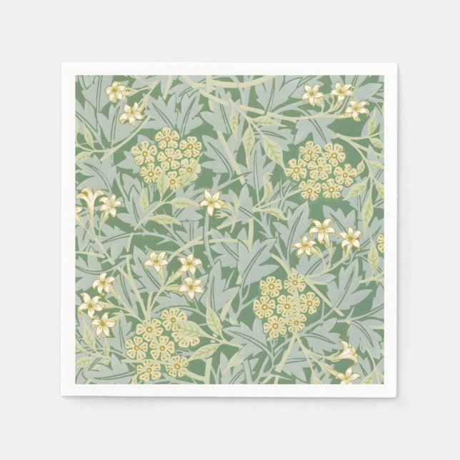 Servilleta De Papel Morris Vine & Jasmine Garden Flower Classic (Anverso)