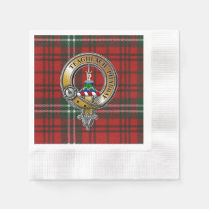 Servilleta De Papel Morrison Tartan & Badge