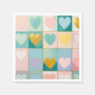 Servilleta De Papel Mosaico de Afecto