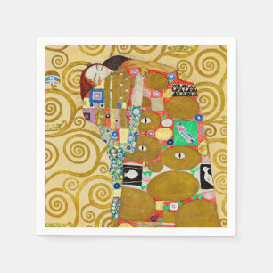 Servilleta De Papel Mosaico de Cumplimiento de Klimt: Friso Vintage St