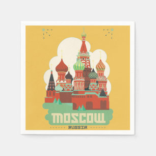 Servilleta De Papel Moscú Rusia