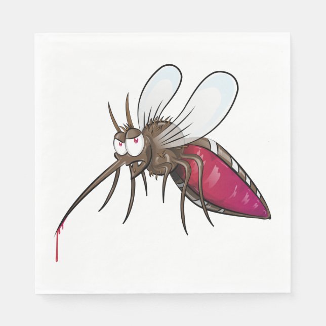 Servilleta De Papel Mosquito personalizado (Anverso)