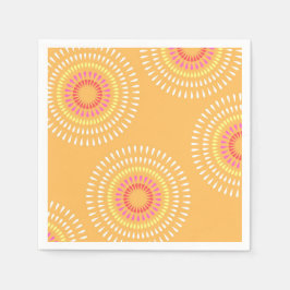 Servilleta De Papel Mostaza japonesa de fuegos artificiales