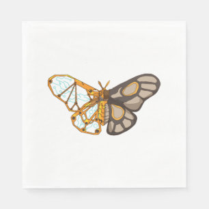 Servilleta De Papel Moth Butterfly Dragonfly Insect