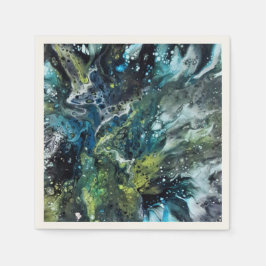 Servilleta De Papel Motif abstrait. Anetka.