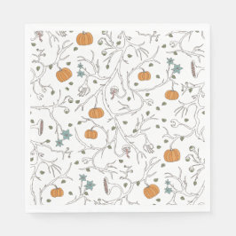 Servilleta De Papel Motif de vigne effrayante pour Halloween