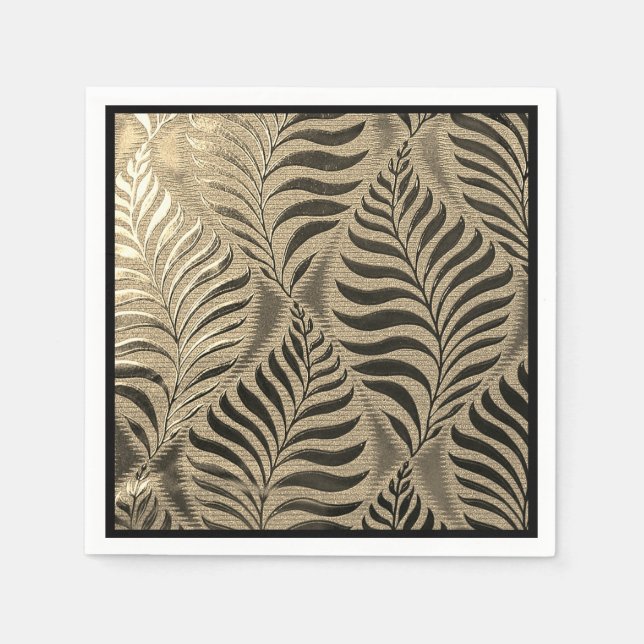 Servilleta De Papel Motif Gold Leaf (Anverso)