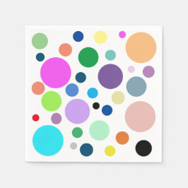 Servilleta De Papel motif rond