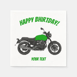 Servilleta De Papel Motocicleta