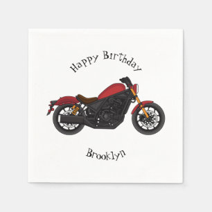 Servilleta De Papel motocicleta estilo crucero Guay