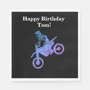 Servilleta De Papel Motocross