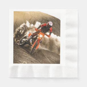 Servilleta De Papel Motocross Rider