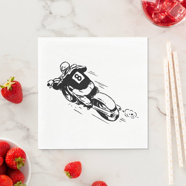 Servilleta De Papel Motocross Rider (Subido por el creador)