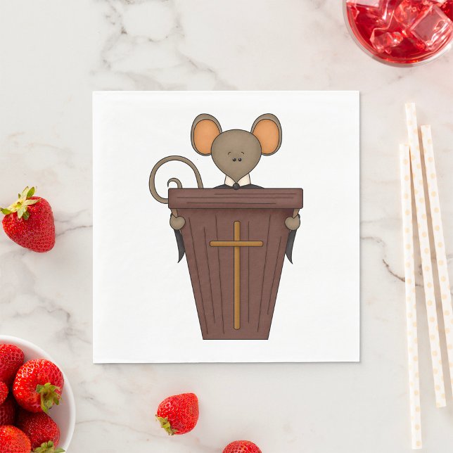 Servilleta De Papel Mouse de la iglesia (Subido por el creador)