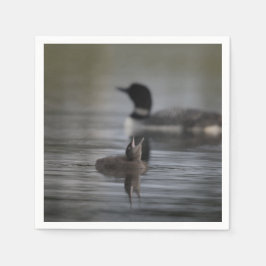 Servilleta De Papel Mouthy Loon Paper Napkin