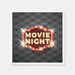 Servilleta De Papel Movie Night Luxury