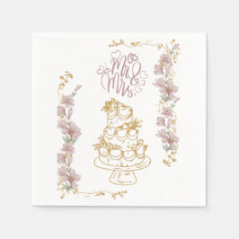 Servilleta De Papel mr y mrs