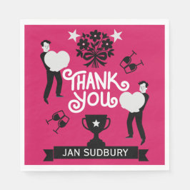 Servilleta De Papel Muchas Gracias