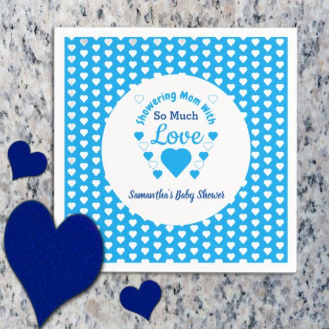 Servilleta De Papel Mucho amor Baby Shower (Subido por el creador)