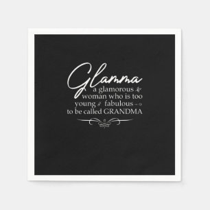 Servilleta De Papel Mujer glamurosa