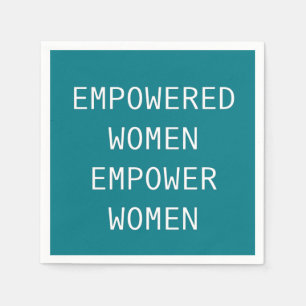 Servilleta De Papel Mujeres empoderadas empoderan a Guay RBG