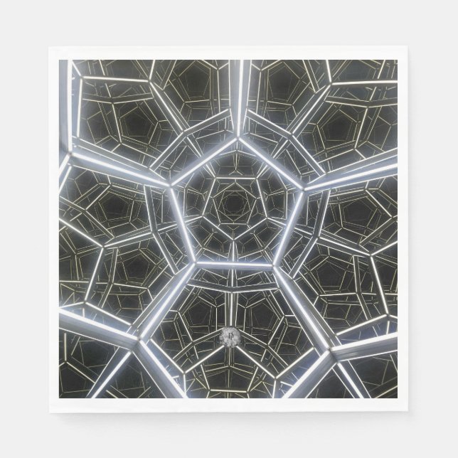 Servilleta De Papel Multidimensional de Sci-Fi (Anverso)