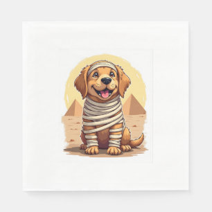 Servilleta De Papel Mummy Golden Retriever