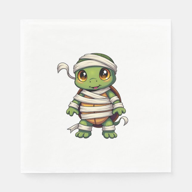 Servilleta De Papel Mummy Turtle (Anverso)