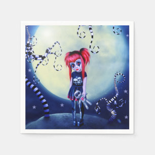 Servilleta De Papel Muñeca Godótica Luz de Luna