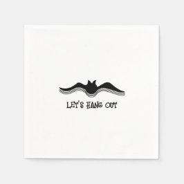 Servilleta De Papel Murciélago de Halloween, aguantemos