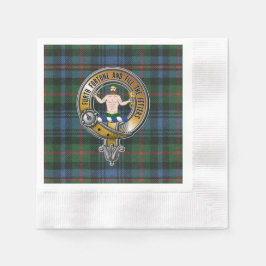 Servilleta De Papel Murray Atholl Tartan & Badge