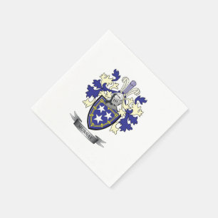 Servilleta De Papel Murray Family Crest Coat of Arms