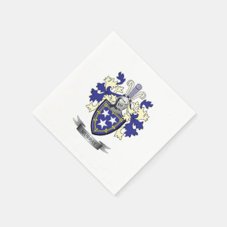 Servilleta De Papel Murray Family Crest Coat of Arms