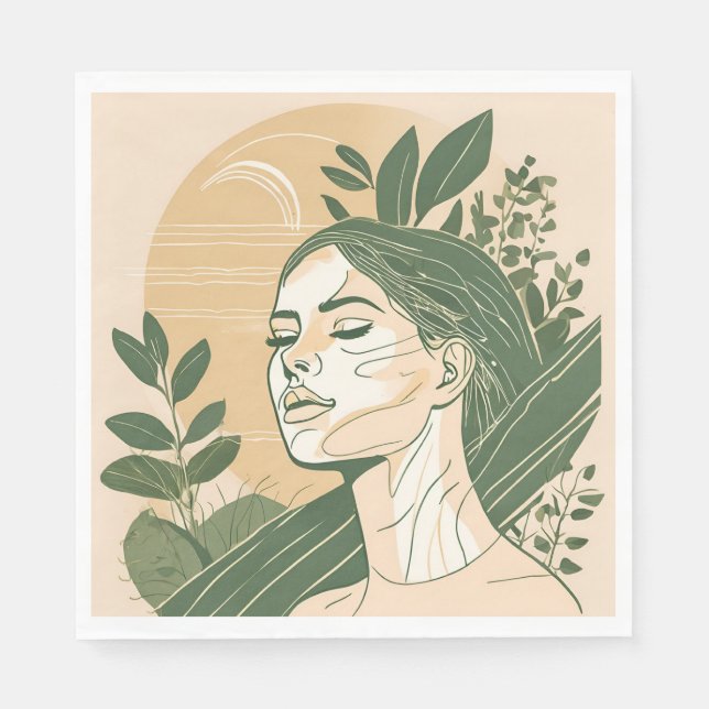 Servilleta De Papel Muse - servilletas de papel de almuerzo estándar (Anverso)