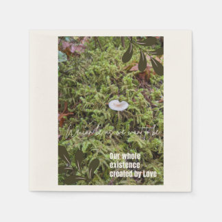 Servilleta De Papel Mushroom de Belknap con cita