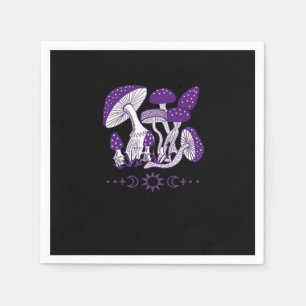 Servilleta De Papel Mushroom Whimsigoth Vibes