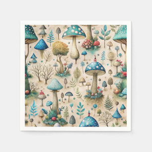 Servilleta De Papel Mushrooms Fairyland