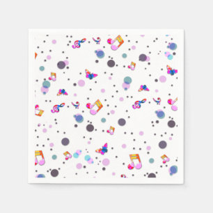 Servilleta De Papel Música bailando
