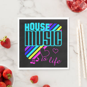 Servilleta De Papel Música de casa