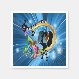 Servilleta De Papel Música para el alma