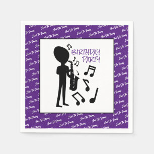 Servilleta De Papel Músico extranjero, cumpleaños