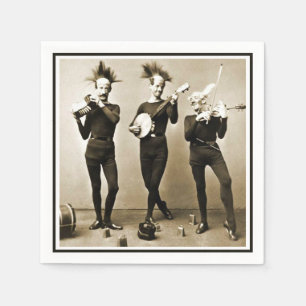 Servilleta De Papel Músicos de la Fruitakes Locos