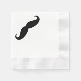 Servilleta De Papel Mustache Napkins