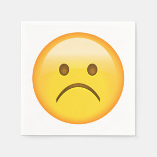 Servilleta De Papel Muy triste - Emoji