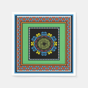 Servilleta De Papel MVB Diseño del Orgullo Mexicano 1