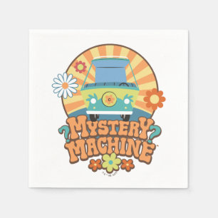 Servilleta De Papel Mystery Machine Van Floral Graphic