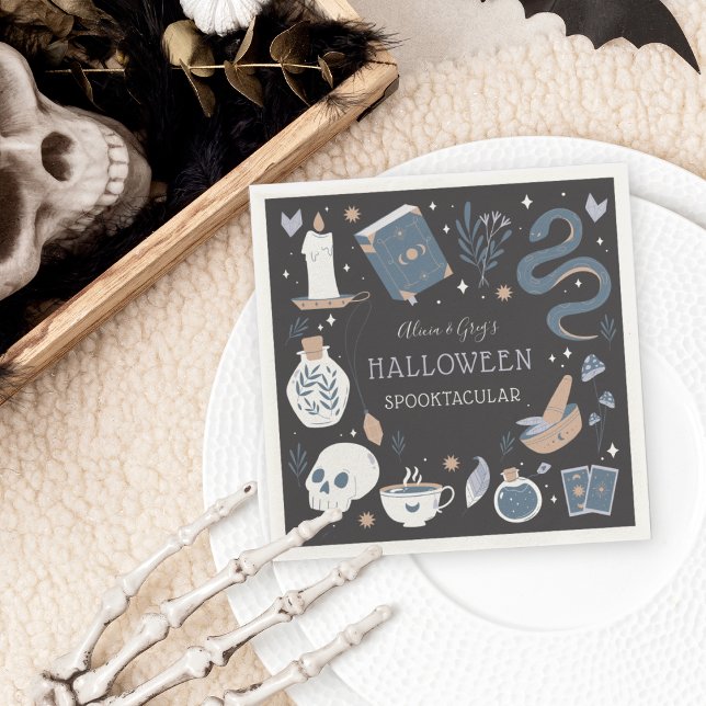 Servilleta De Papel Mystic Boho Crystal Halloween Party (Subido por el creador)