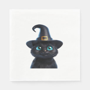Servilleta De Papel Mystic Kitty - Camiseta clásica para gato de Hallo