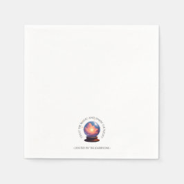 Servilleta De Papel Mystical Orb Halloween Cenas Napkins