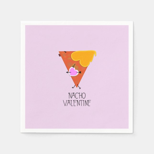 Servilleta De Papel Nacho Valentine (Anverso)